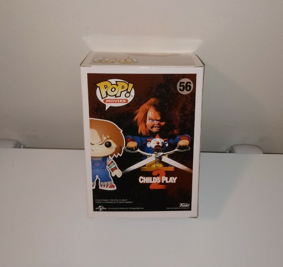 Funko Pop! Movies CHUCKY Child's Play 2 Horror Vinyl Figure #56 New