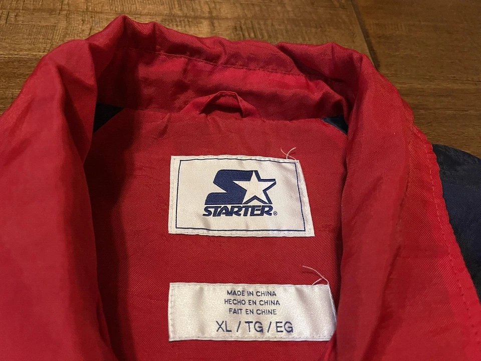 Chaqueta cortavientos vintage de los Cardenales de San Luis MLB de béisbol Starter - XL para hombre Foto 4 de 4