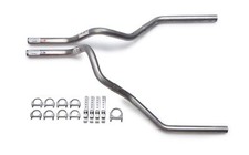 Gmc Sierra Chevy Silverado 88-95 2.5 Dual Truck Exhaust Mandrel Tail Pipe Kit