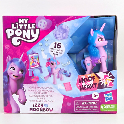 My Little Pony Izzy Moonbow Cutie Mark Magic Figure With Accessories-NEW IN BOX