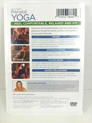 Shiva Rea: Prenatal Yoga (DVD) Brand new factory sealed GAIAM - Picture 2 of 2