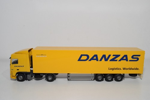 A88 1:50 TEKNO DAF 95XF 95 XF TRUCK WITH TRAILER DANCES NEAR MINT CONDITION - Bild 2 von 9