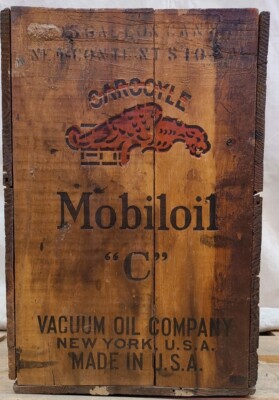 Gargoyle Mobil Oil Gas Oil Vintage Collectable