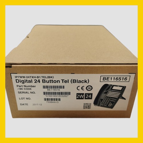 NEC IP7WW-24TXH-B1 TEL (BK) DIGITAL BUTTON TEL BLACK Réf: BE116516 Neuf / New - Photo 2/4