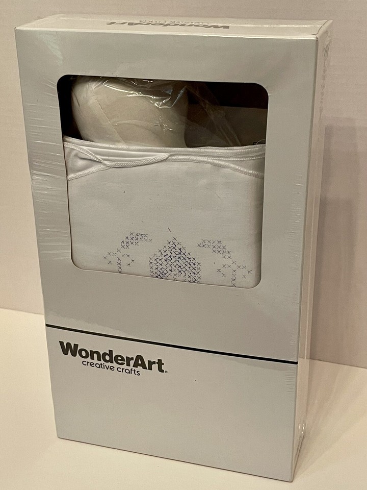 NIP 1990 WonderArt Homestead Pillowcase Doll Craft Sewing Kit Sealed AMANDA 9700 eBay