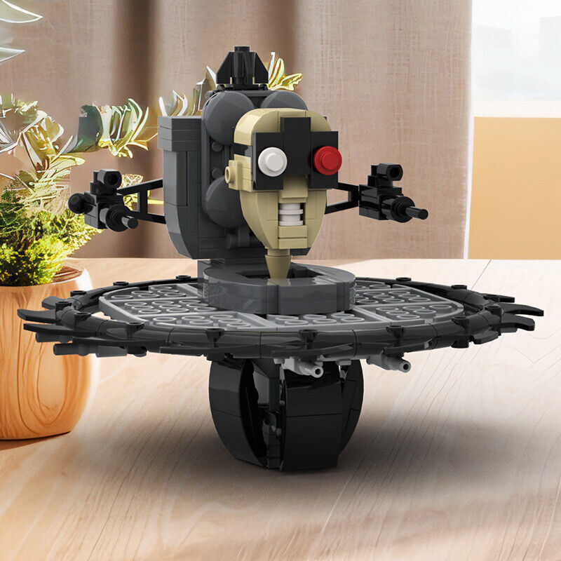 Skibidi Toilet Building Blocks Double Chainsaw Man Model Puzzle