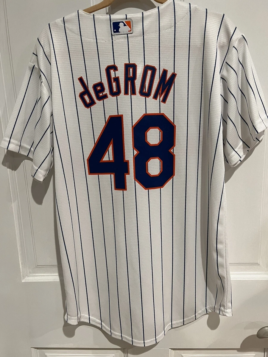 New York Mets Genuine MLB Majestic Kids Youth de-GROM jersey youth