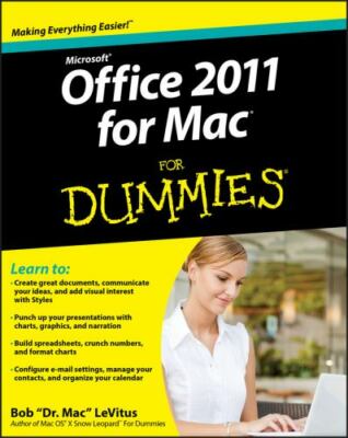 Office 2011 for Mac For Dummies - 9780470878699, paperback, Bob LeVitus