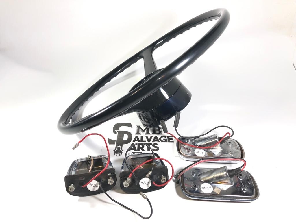 77-84 Rolls-Royce Silver Wraith II Bentley Steering Wheel (Bundle)
