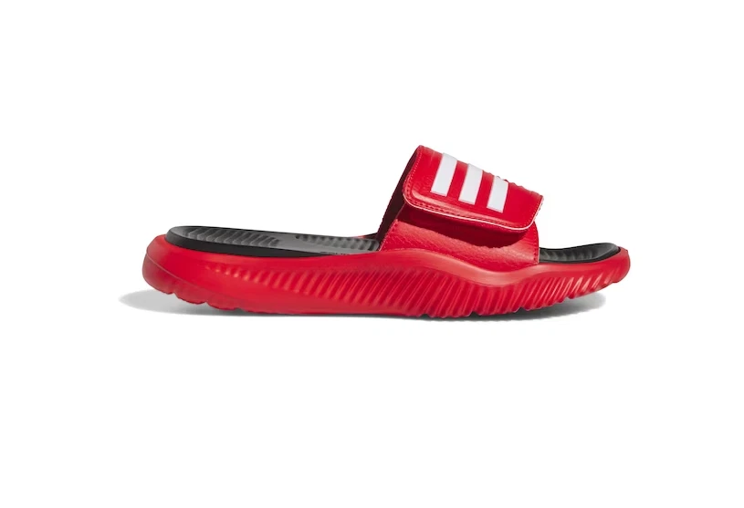 Adidas M#12 Unisex Adulto Alphabounce 2.0 Slides Sandalo Rosso Nero W#13 NUOVO CON SCATOLA!