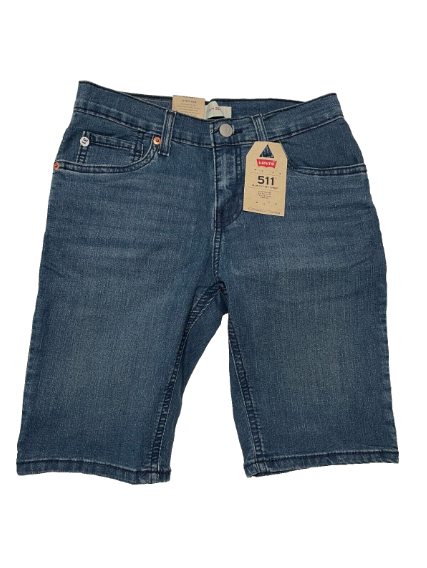 Levis Demin Shorts Youth Boys Levi Strauss 511 Stretch Slim Cut
