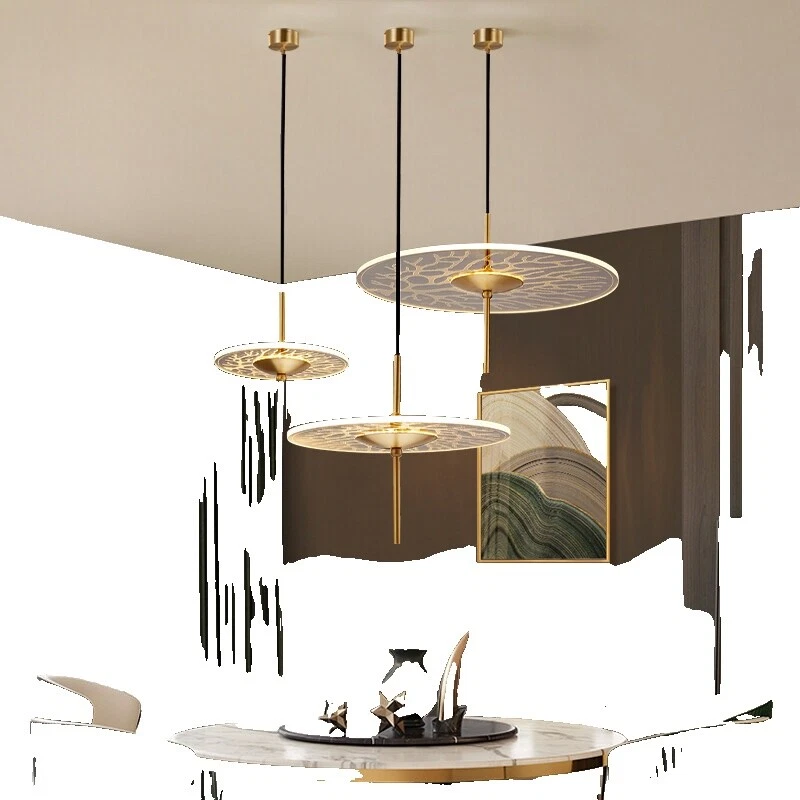 Copper Modern Pendants Fixtures
