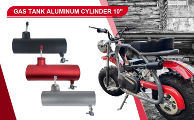 #ad #ad Gas Tank Aluminum Cylinder 10quot; For Coleman Powersports CT200U BT200X CT200u ex $73.99