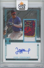 2024 Impeccable JOSE PERDOMO Logo Relic Auto Platinum 1/1 PD