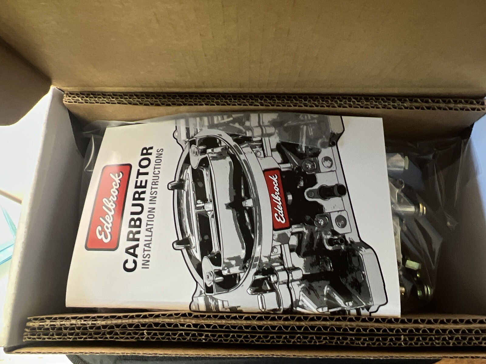 Edelbrock 1906 AVS2 650 CFM 4 Barrel Carburetor, Electric Choke NEW eBay