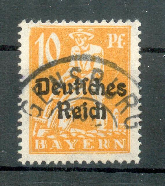 Dr-Infla Bayern-Abschied 120Vii Abart Gest. Geprüft (G8616)