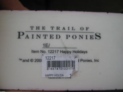 ③ペインテッドポニー　12217ハッピーホリデーズ Trail of Painted Ponies #12217 Happy Holidays Pony 1e for sale