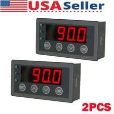 Digital Display Meter 0-10V 0-20mA 2-10V 4-20mA Analog Display Meter with Relay