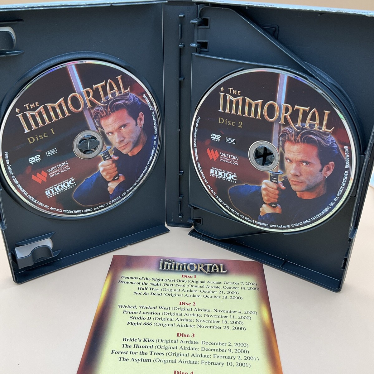 The Immortal: The Complete Series DVD OOP Lorenzo Lamas 2000