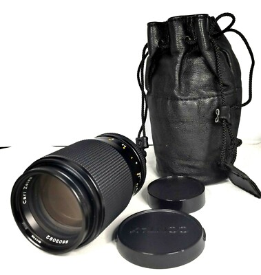 コンタックス　135mm f2.8+ムター Near Mint】contax Sonnar T*135mm F2.8 AE Good operation beauty