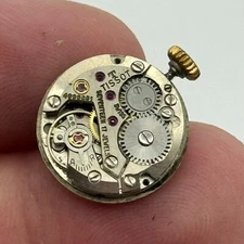 15.5mm Ladies Tissot Cal 709 Balance Ok Swiss Watch Movement Vintage FOR PARTS