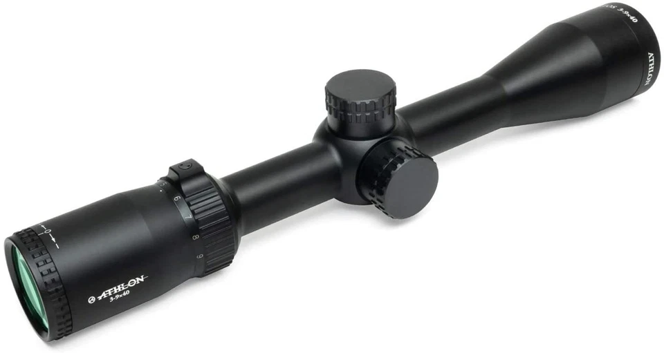 Mira para rifle Athlon Optics Neos 3-9x40 enfoque fijo 1 pulgada tapa SFP Center X Foto 2 de 4