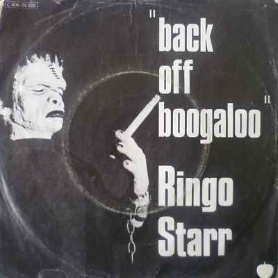 7'' 1972 ! RINGO STARR : Back Off Boogaloo // VG+ \