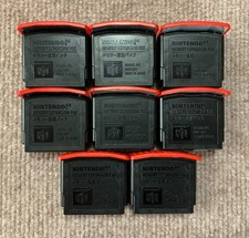 Nintendo 64 Expansion Pack Pak lot of 8 Tested  work N64