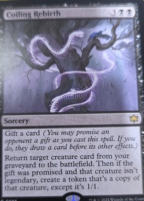 Coiling Rebirth Bloomburrow Regular