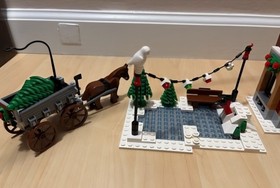 LEGO Creator Expert: Winter Village Bakery (10216) Complete W/ Minifigs & Inst.