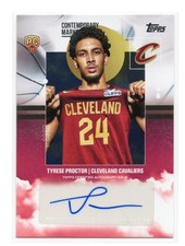 Tyrese Proctor 2025-26 Topps RC Contemporary Marks Auto #CM-TP Cavaliers