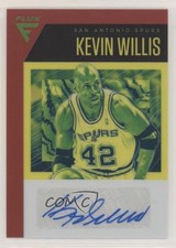 2019-20 Panini Chronicles Flux Auto Red Kevin Willis #FA-KWI Auto 09z9