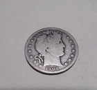 1904 Barber/ Liberty Head Half Dollar No Mint Mark