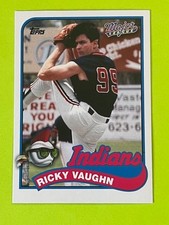 2014 TOPPS ARCHIVES - MAJOR LEAGUE -CHARLIE SHEEN AS RICKY VAUGHN-WILD THING SSP