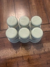 Baby Bullet Food Storage Cups w/ Freezer Tray   6 Containers   Replacement Set