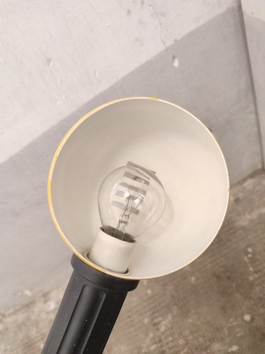 Lampada Tavolo Table Lamp Hebi Valenti Isao Hosoe Vintage Years 70 70s Yellow - Imagen 8 de 15
