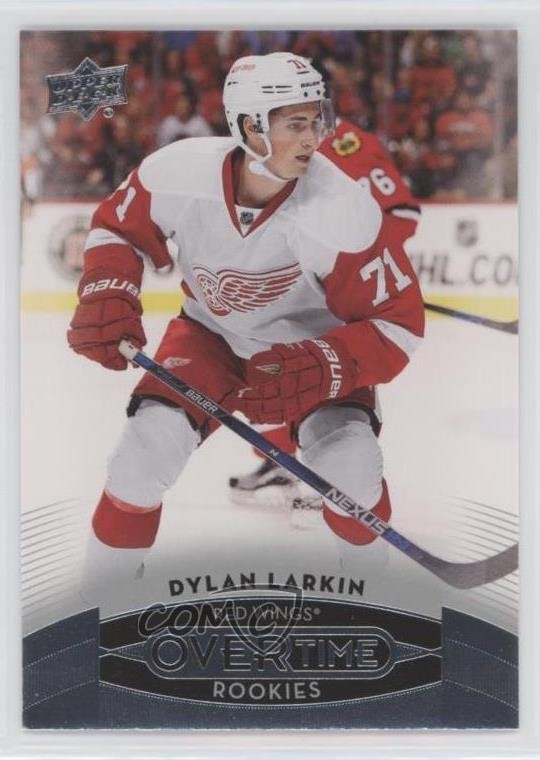 2015-16 Upper Deck GTS Overtime Rookies Dylan Larkin #174 Rookie RC x6g