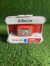 BioLite Range 500 Lampada frontale impermeabile ricarica rapida