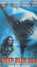 Deep Blue Sea VHS Video Tape