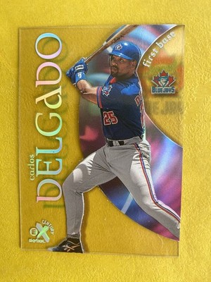 Carlos Delgado 1999 Skybox E-X Century Baseball Card #38 Toronto Blue Jays