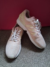 Adidas ZX Flux  Womens Pink/White  Size UK 4 EUR 36