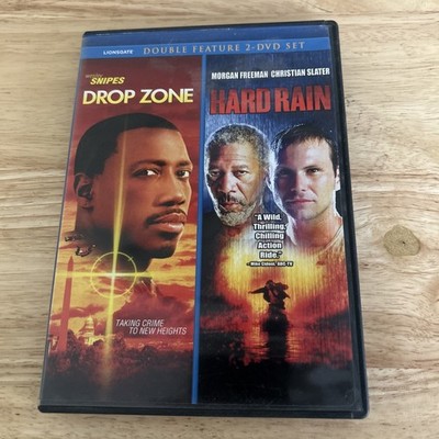 Drop Zone / Hard Rain (DVD, 1998) Wesley Snipes Morgan Freeman   Authentic US