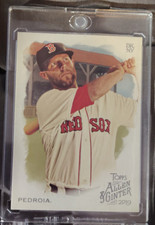 Topps 2019 Allen & Ginter Dustin Pedroia Boston Red Sox #364 Baseball Card