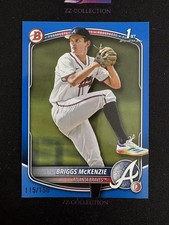 2025 Bowman Draft Briggs McKenzie 1st Bowman 115/150 Prospects Blue Border -LYQ