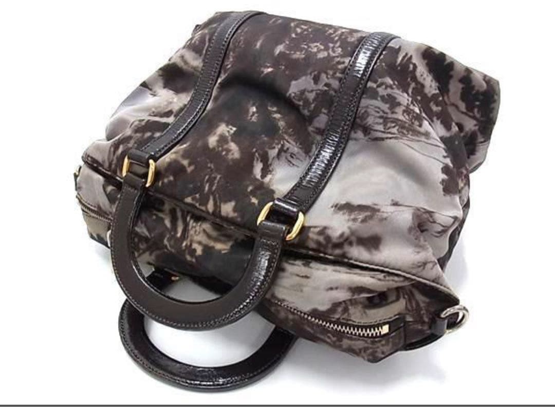 PRADA Handbag Shoulder Bag All Over Pattern thumbnail 3