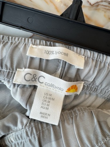 Ladies Light Weight Grey Camo Cargo Jogger Sz M - Picture 4 of 12