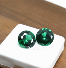 Natural Green Garnet Matching Pair 8.20 Ct Ro...