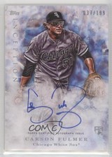 2017 Topps Inception Rookie Auto 37/199 Carson Fulmer #135 Auto 8k4