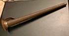 Rare Antique Metal Single Taper Candle Mold Original Patina — photo 1