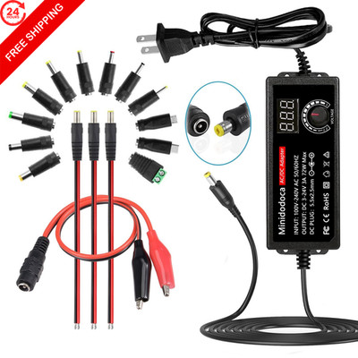 72W Power Supply Adjustable 3V ~ 24V Variable 3~24V 3A Adapter